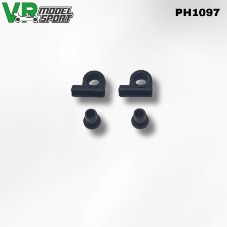 entretoise / insert plastique tringlerie