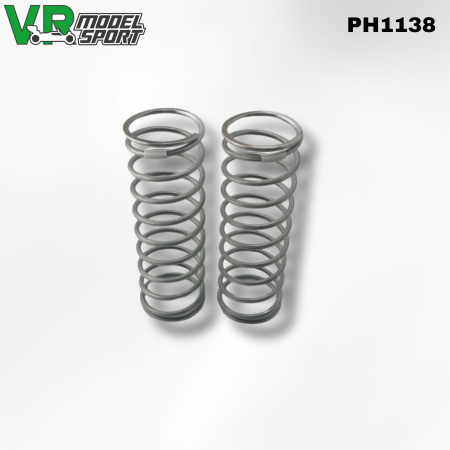 Ressort amortisseur avant blanc 2,8mm