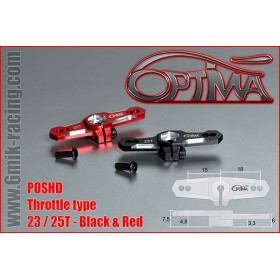 Palonnier gaz-frein 25T OPTIMA noir