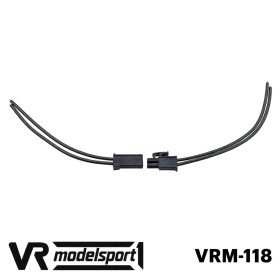 Prises de connexion récepteur / batterie RX mâle et femelle – VR Modelsport VRM-118