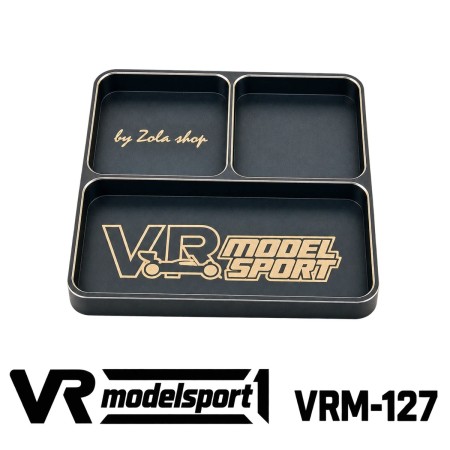 Plateau en aluminium pour vis et accessoires – VR Modelsport VRM-127