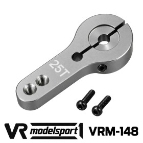 Palonnier de servo de direction 25T gris – VR Modelsport VRM-148