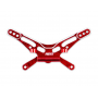 Tour d’amortisseur arrière en aluminium 7075 rouge  pour micro b NEXX RACING