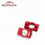 Etrier avant aluminium rouge pour micro b NEXX RACING