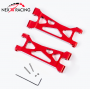 Triangle arrière aluminium rouge pour micro b NEXX RACING