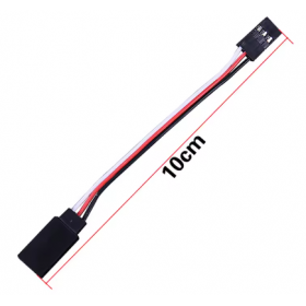 Rallonge Servo prise Futaba - 10cm
