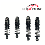 Amortisseurs aluminium noir pour micro b NEXX RACING