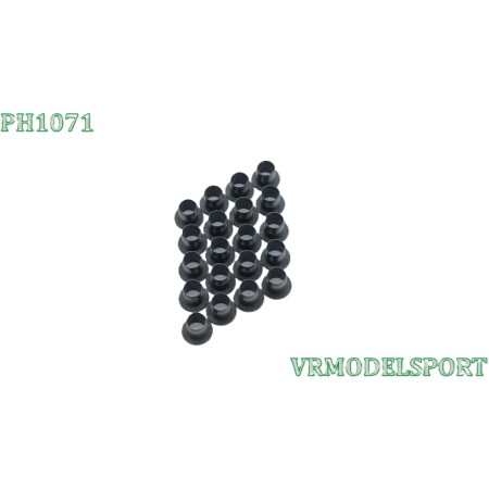 Bague collerette 6x7x8mm