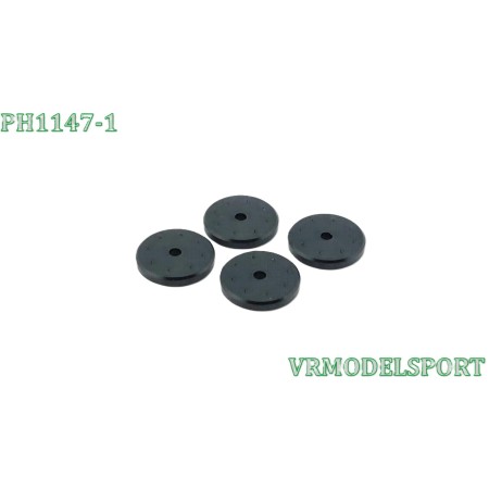 Pistons amortisseur ronds